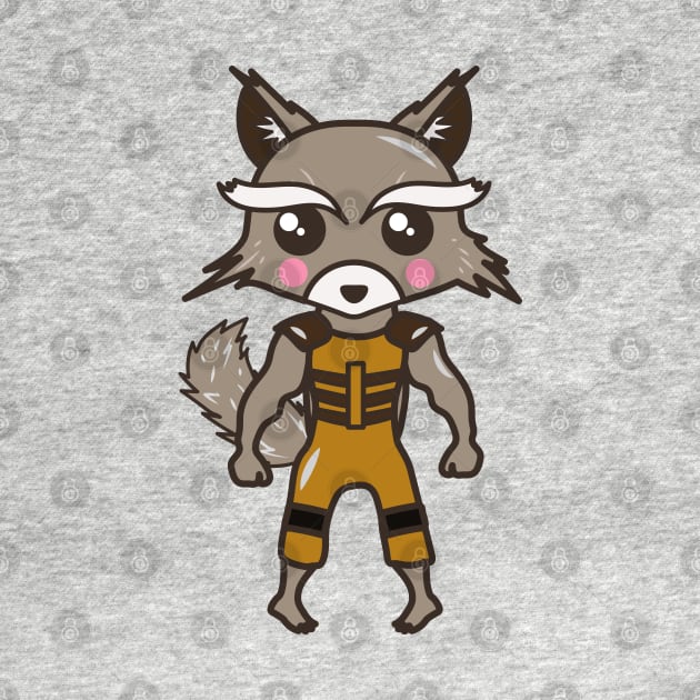 Space Raccoon by fashionsforfans